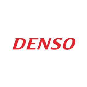 Logo de Denso, cliente de JLE for Industries en la industria automotriz.