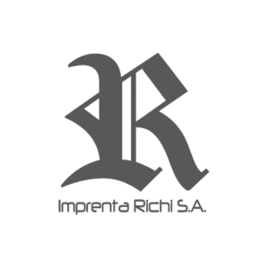 Logo de Imprenta Rich, cliente de JLE for Industries con energía confiable.